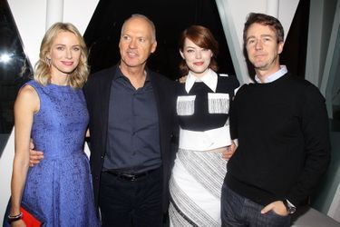 Naomi Watts, Michael Keaton, Emma Stone et Edward Norton