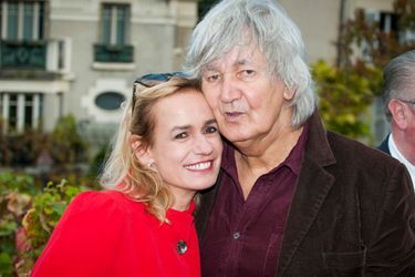 Sandrine Bonnaire et Jacques Higelin, marraine et parrain de la Fête des Vendanges de Montmartre 2014