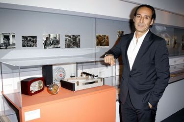 Alexandre Desplat au vernissage de l&#039;exposition François Truffaut, à la Cinémathèque Française, le 6 octobre 2014 à Paris