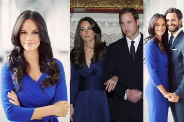 La photo officielle de Carl-Philip et Sofia, et une photo de Kate Middleton et du prince William à leurs fiançailles