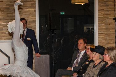 La princesse Beatrix des Pays-Bas inaugure une maison de soins à Eindhoven, le 29 octobre 2014