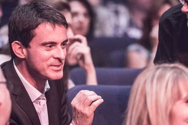 Manuel Valls au Titty Twister de Paris le 1er octobre 2014