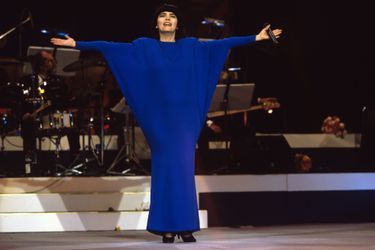 Mireille Mathieu à Berlin Est, le 28 août 1987