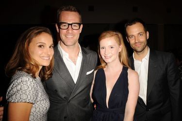 Natalie Portman, James Van Der Beek, Kimberly Brook et Benjamin Millepied à Los Angeles le 25 octobre 2014