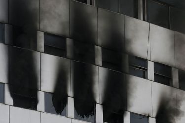 Radio France dévastée par les flammes