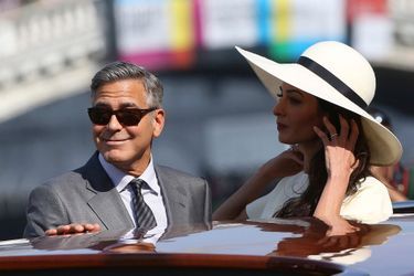 George et Amal Clooney, la classe à l'Italienne