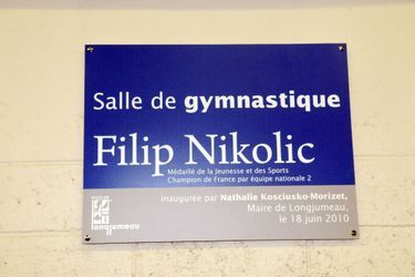 La salle de gymnastique de Longjumeau porte son nom