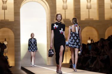 Le défilé Fendi au cours de la Fashion week de Milan