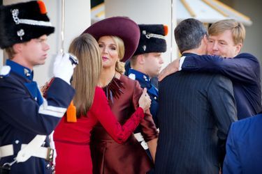 Le roi Felipe VI d’Espagne et la reine Letizia en visite officielle aux Pays-Bas auprès du roi Willem-Alexander et la reine Maxima, le 15 octobre...