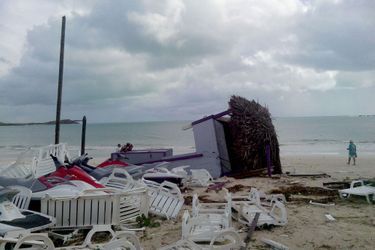 L'ouragan Gonzalo ravage les Caraïbes 