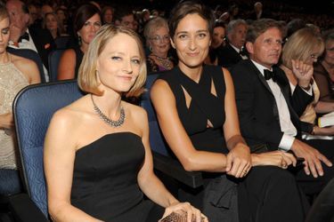 Jodie Foster et sa femme Alexandra Hedison aux 66e Emmy Awards le 25 août 2014
