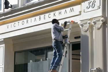 La boutique londonienne de Victoria Beckham a ouvert ce 25 septembre 2014.