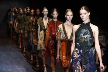 Le défilé de la maison Gucci à la Fashion week de Milan