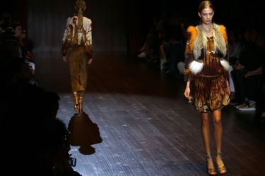 Le défilé de la maison Gucci à la Fashion week de Milan