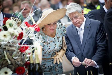 Maxima et le président allemand Joachim Gauck