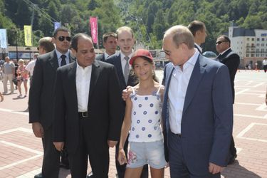 Vladimir Poutine avec Abdel Fattah al-Sissi à Sotchi