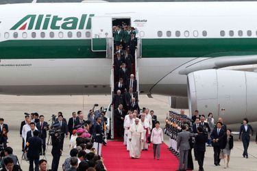 Un accueil chaleureux en Corée du Sud  - Pape François