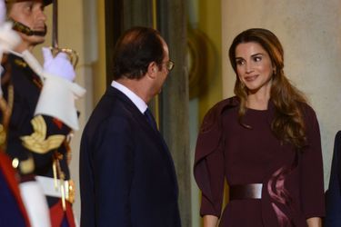 En images - Rania de Jordanie, une reine à l’Elysée 