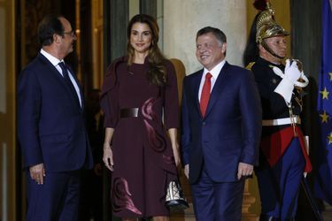 En images - Rania de Jordanie, une reine à l’Elysée 