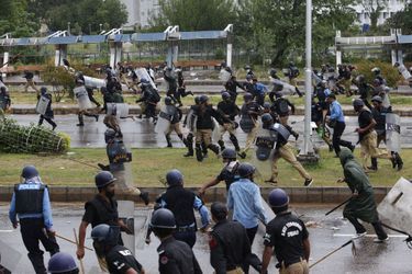 Manifestations à Islamabad le 1er septembre