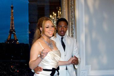 Mariah Carey et Nick Cannon, Paris, 27 avril 2012