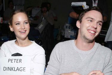 Jennifer Lawrence (Hunger Games) et Nicholas Hoult (X-Men)