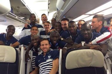 L'équipe de France est en route