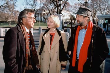 Dans ce long-métrage de Barry Levinson, Robert De Niro partage l&#039;affiche avec deux grands noms du cinéma américain: Dustin Hoffman et Anne Heche. 