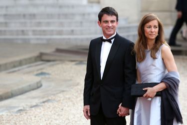 Manuel Valls et Anne Gravoin