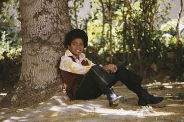 Photo prise en avril 1970. Michael Jackson a 11 ans