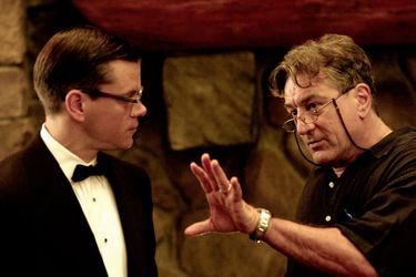 En 2006, Robert De Niro remet à nouveau la casquette de réalisateur. Ici, une photo prise sur le tournage de «Raisons d&#039;Etat» avec Matt Damon. 