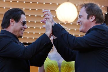 Quentin Tarantino et John Travolta
