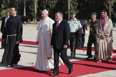Royal Blog - Jordanie - Rania et Abdallah accueillent le pape François