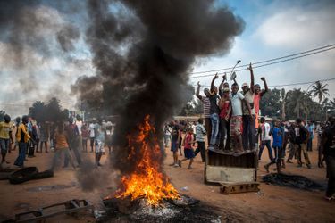 <br />
William Daniels, France,<br />
17 November 2013, CentrafriqueManifestation exigeant la démission du président par intérim, Michel Djotodia 