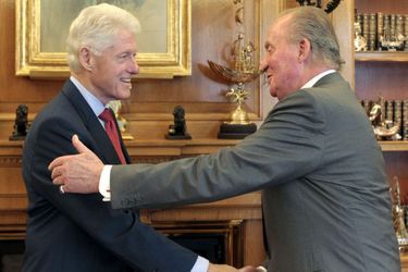 La Casa Real reçoit Bill Clinton 