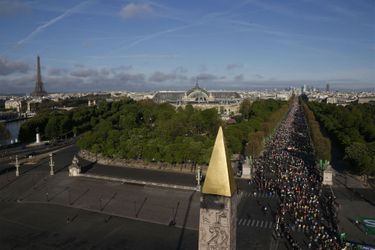 Le marathon, sous le soleil de Paris