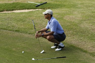 Le 23 décembre, Barack Obama effectue une nouvelle visite au Country Club pour une partie de golf.