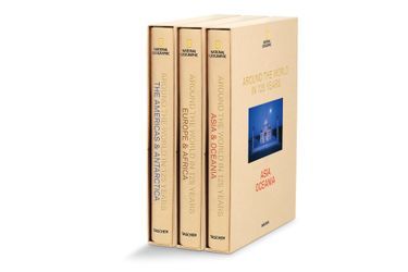 <br />
National Geographic. Le Tour du monde en 125 ans sous la direction de Reuel Golden Relié, 3 vol. sous coffret, 28,0 x 39,0 cm, 1468 pages € 399