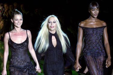 En 1999, avec Donatella Versace