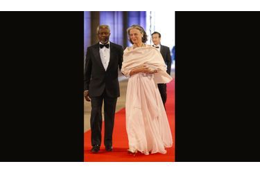 Kofi Annan et son épouse Maria Annan