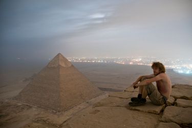 La pyramide de Gizeh, en Egypte