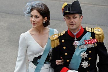 Le prince Frederik et la princesse Mary