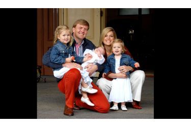 Willem-Alexander à la naissance d&#039;Ariane en 2007