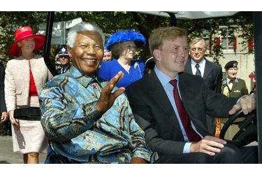 Willem-Alexander avec Nelson Mandela en 2002