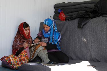 Malala au secours des réfugiés syriens