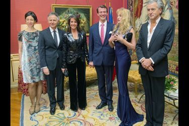 Elle accueille BHL et Arielle Dombasle - Marie, princesse de France au Danemark 