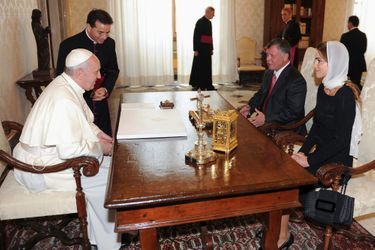 Royal Blog - Rania et Abdallah reçus par le pape François