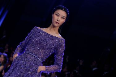 La Haute Couture délicate d'Elie Saab - Semaine de la mode à Paris