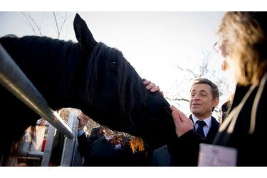 Le président de la République Nicolas Sarkozy était en déplacement à Pamiers, dans l'Ariège. Il a adressé ses voeux au monde rural.