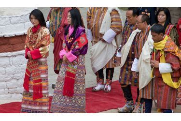 Les habitants du Bhoutan ont pu bénéficier de trois jours de congé pour l&#039;événement.